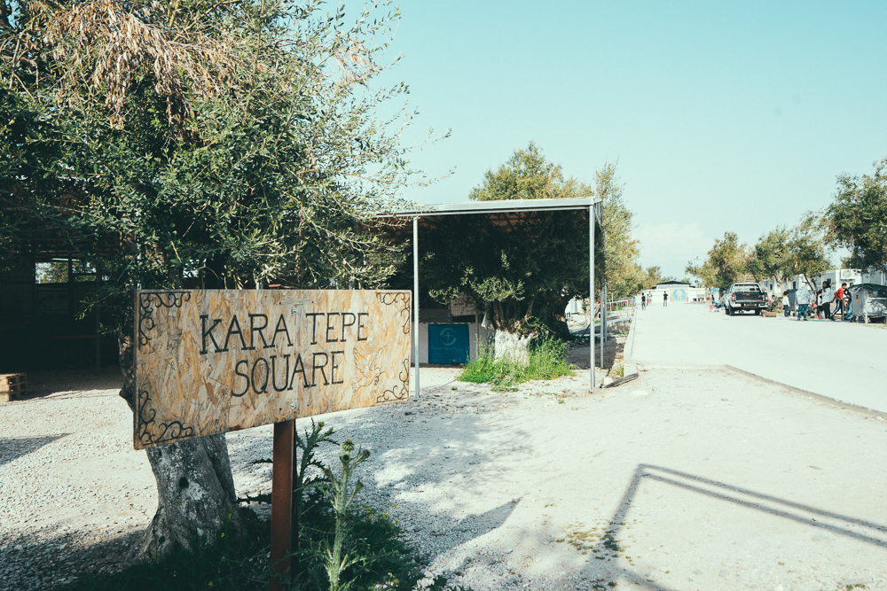 kara tepe refugee village lesvos