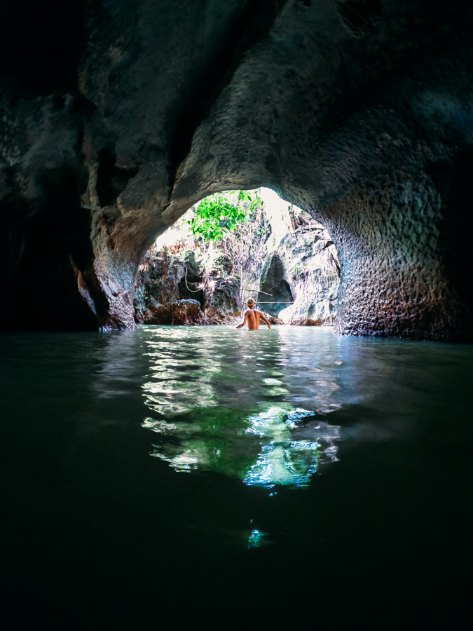 tayangban cave, tayangban cave pool, cave pool, cavepool, underwater cave in philippines, wave cave siargao, siargao cave, cave siargao