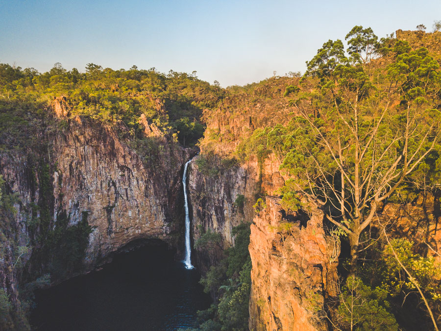 TOLMER FALLS VIEWPOINT IN LITCHFIELD NATIONAL PARK