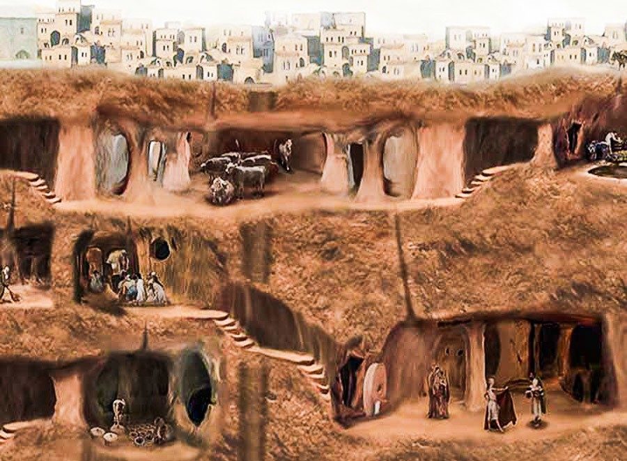 DERINKUYU UNDERGROUND CITY IN CAPPADOCIA TURKEY Journey Era