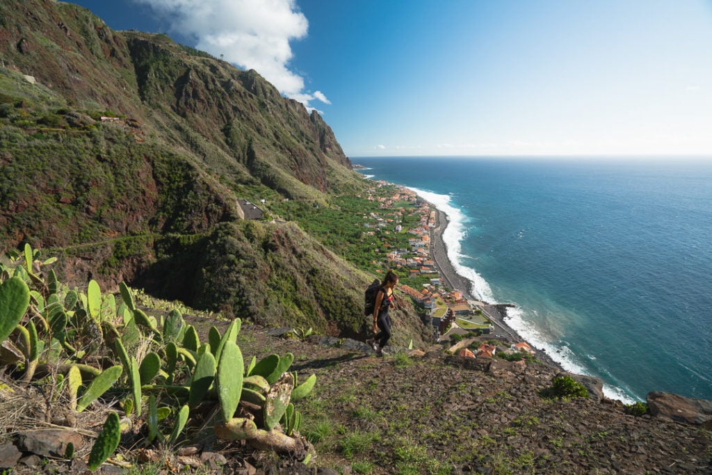 Fajã da Ovelha Hike Above Paul Do Mar On Madeira Island