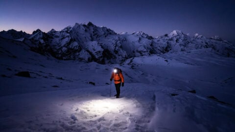 Climbing Yala Peak Climb in Langtang Nepal
