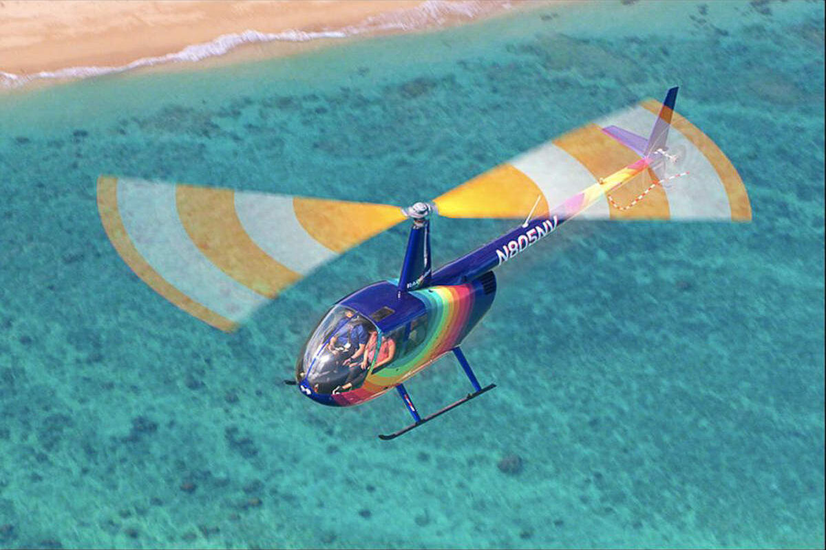 AMAZING DOORS OFF HELICOPTER TOUR OF OAHU, HAWAII