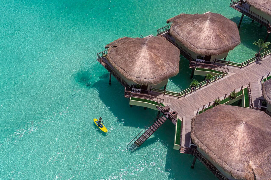 21 Best Overwater Bungalows in Mexico (& Nearby)