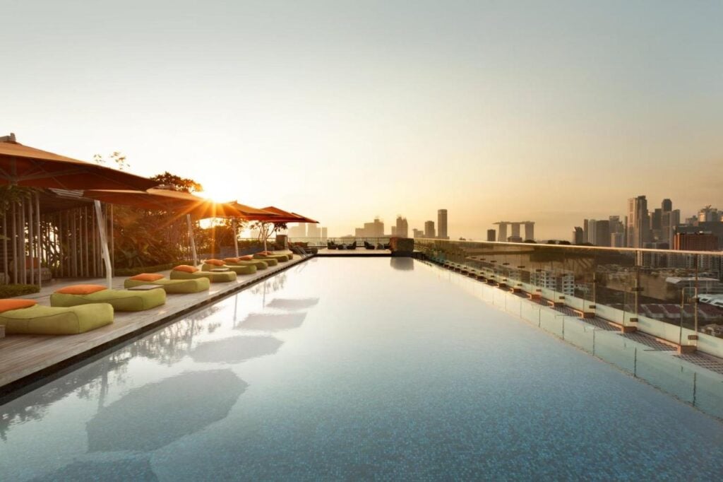 Singapore Hotels with Rooftop Pools
